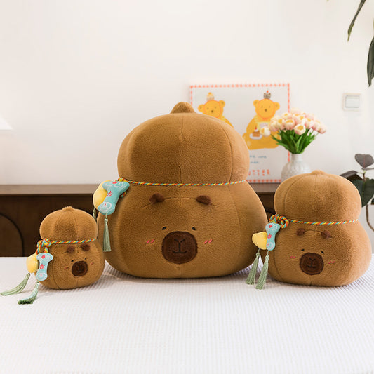 Capibara dolphin cub Fulu gourd plush toy doll cute pillow capybara gift for girls