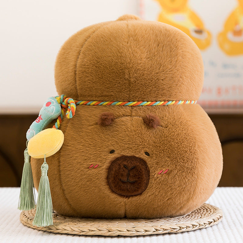 Capibara dolphin cub Fulu gourd plush toy doll cute pillow capybara gift for girls