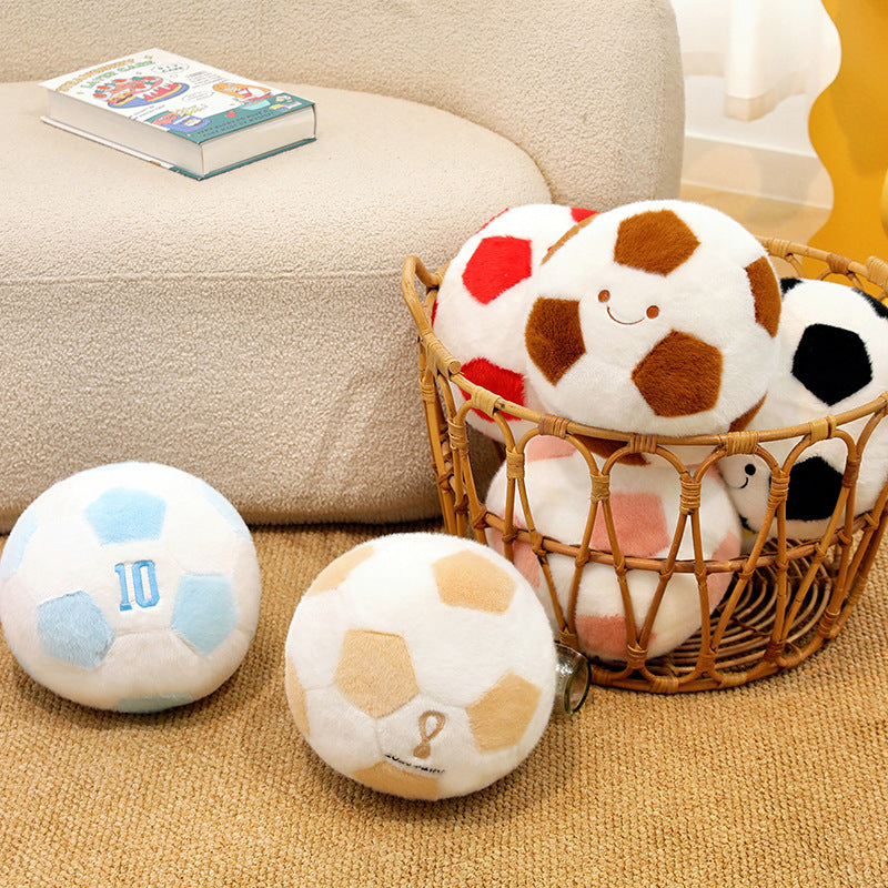 Boys' gifts: sports series plushies, basketball, soccer plush toys