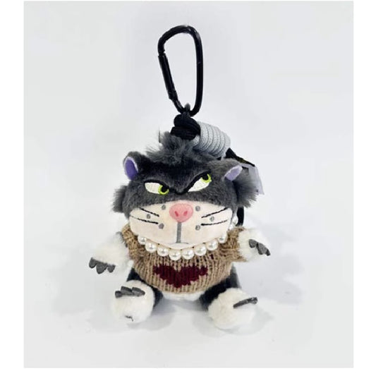 Cute plush pendant cat sweater pearl car keychain pendant girls creative gift giving tide