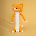 Funny Quirky Orange Cat Plush Toy | Sassy Stuffed Animal