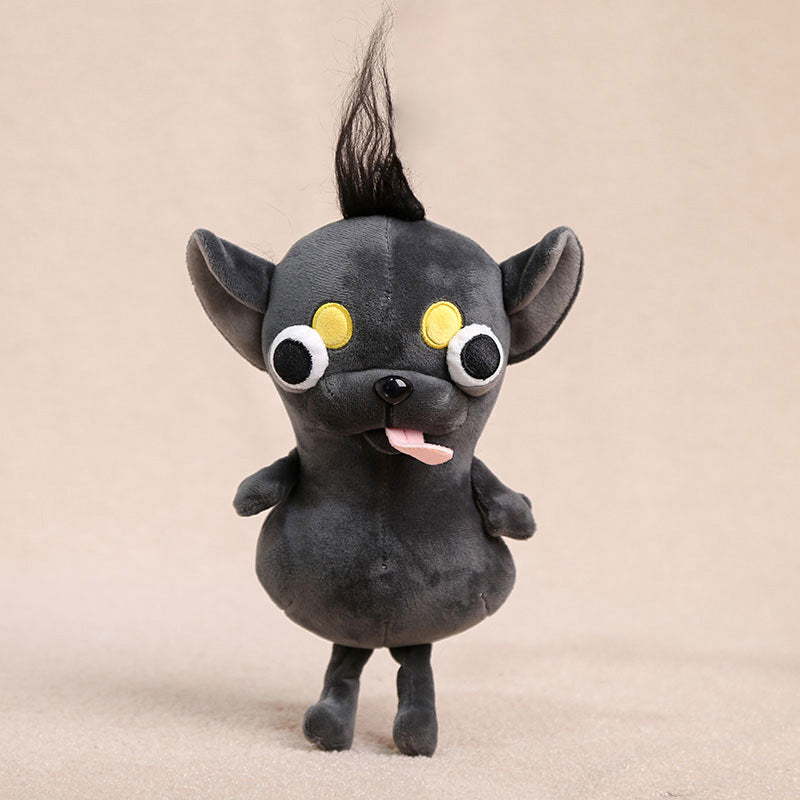 Internet celebrity explosion Chihuahua plush doll small pendant ugly cute doll funny keychain