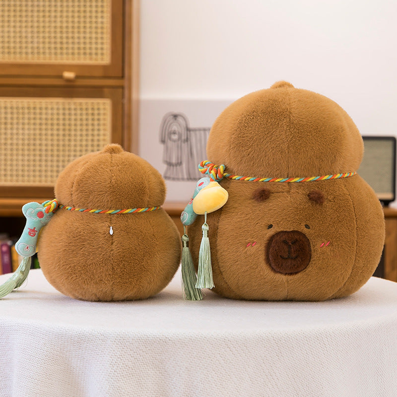 Capibara dolphin cub Fulu gourd plush toy doll cute pillow capybara gift for girls
