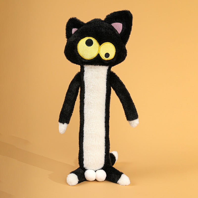 Funny Quirky Orange Cat Plush Toy | Sassy Stuffed Animal